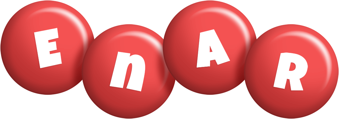 Enar candy-red logo