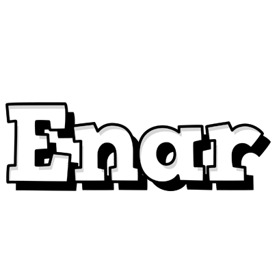 Enar snowing logo