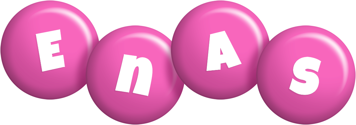 Enas candy-pink logo