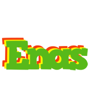 Enas crocodile logo