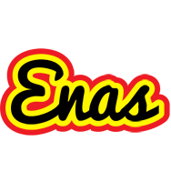 Enas flaming logo