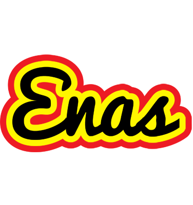 Enas flaming logo