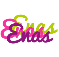 Enas flowers logo