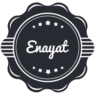 Enayat badge logo