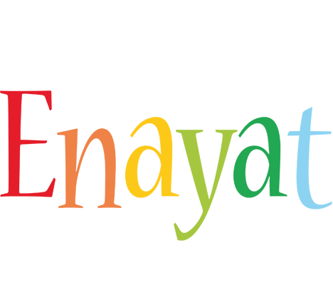 Enayat birthday logo