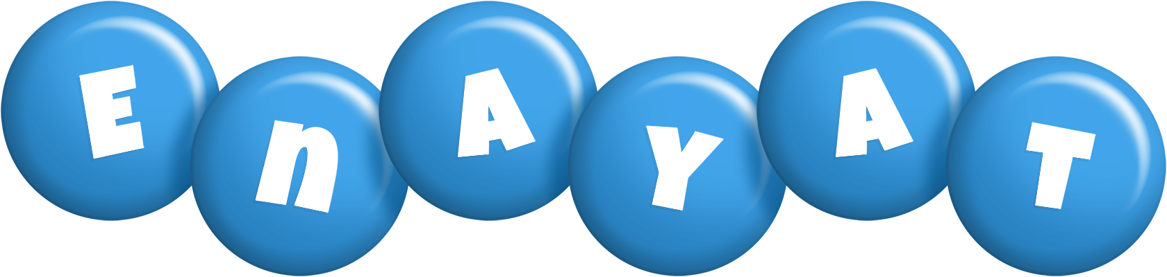 Enayat candy-blue logo