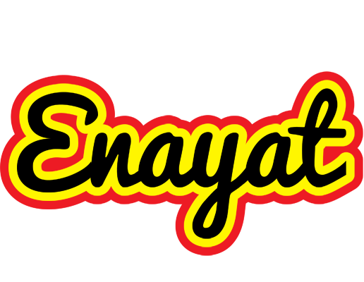 Enayat flaming logo