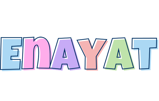 Enayat pastel logo