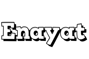 Enayat snowing logo