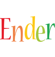 Ender birthday logo
