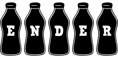 Ender bottle logo