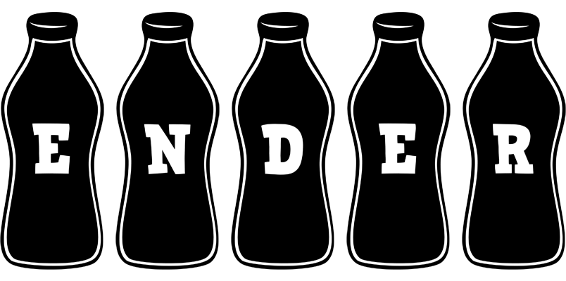 Ender bottle logo
