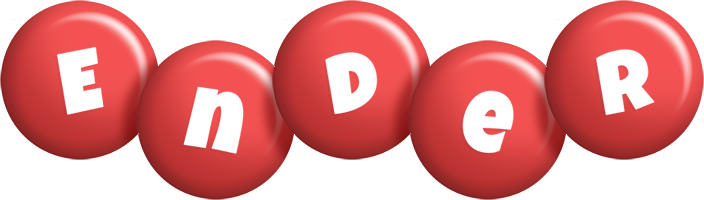 Ender candy-red logo