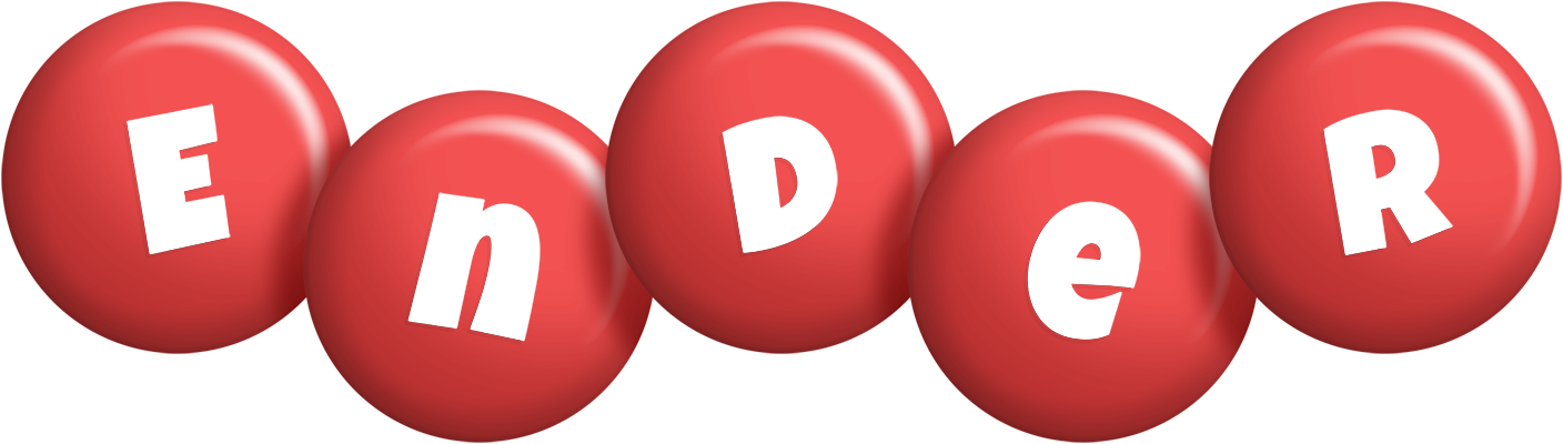 Ender candy-red logo