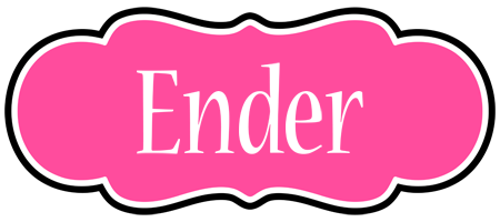 Ender invitation logo