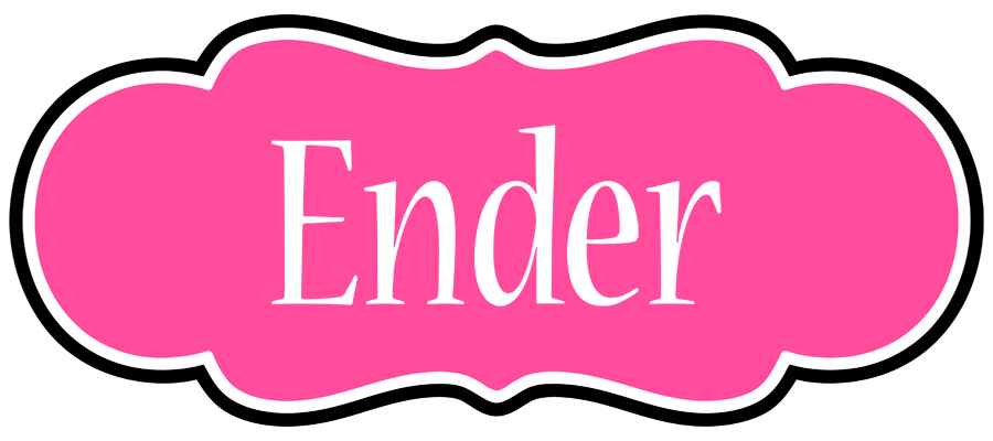 Ender invitation logo