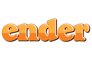 Ender orange logo