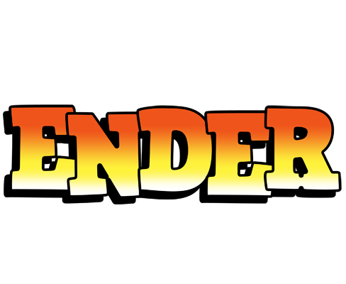 Ender sunset logo