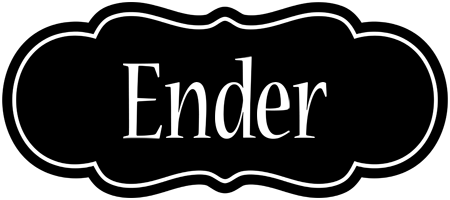 Ender welcome logo