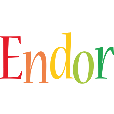 Endor birthday logo
