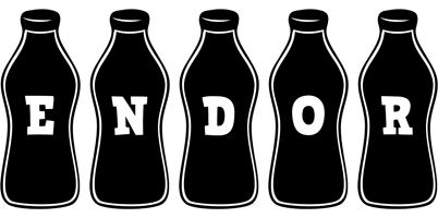 Endor bottle logo