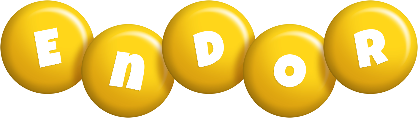 Endor candy-yellow logo