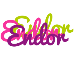 Endor flowers logo