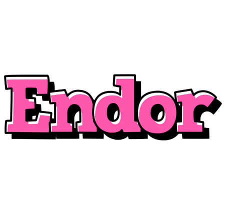 Endor girlish logo