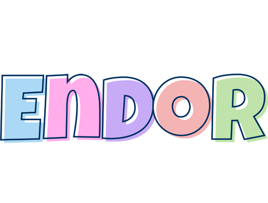 Endor pastel logo