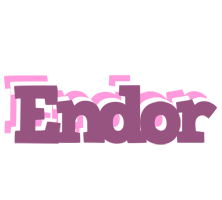 Endor relaxing logo