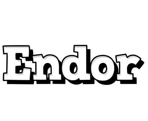Endor snowing logo