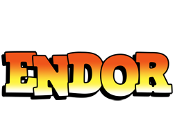 Endor sunset logo