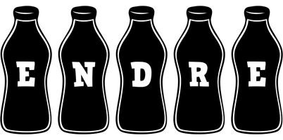 Endre bottle logo