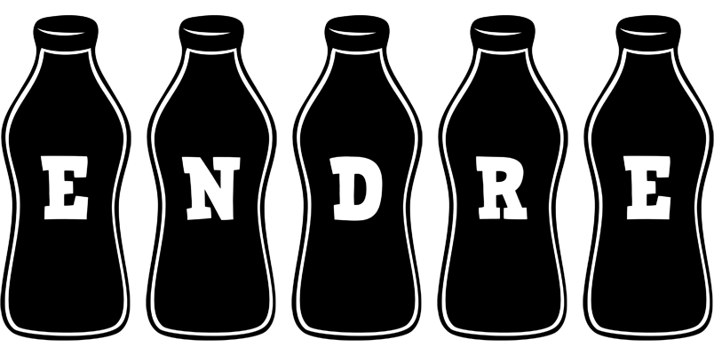 Endre bottle logo