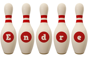 Endre bowling-pin logo