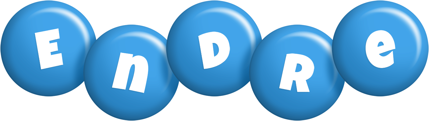 Endre candy-blue logo