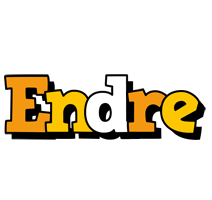 Endre cartoon logo