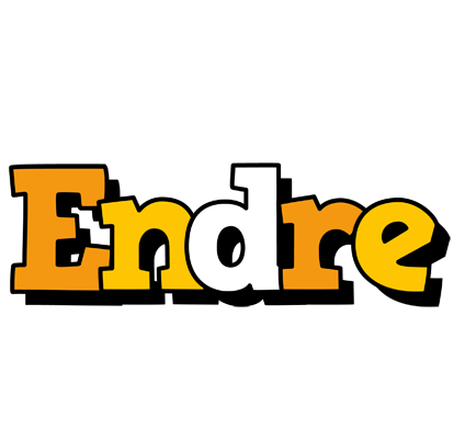 Endre cartoon logo