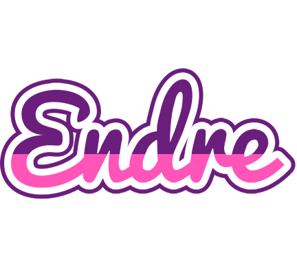 Endre cheerful logo