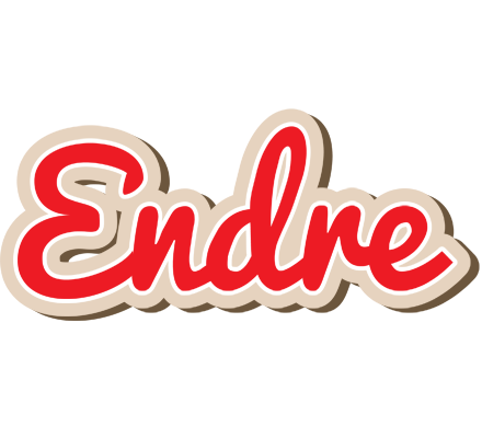 Endre chocolate logo