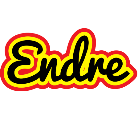 Endre flaming logo