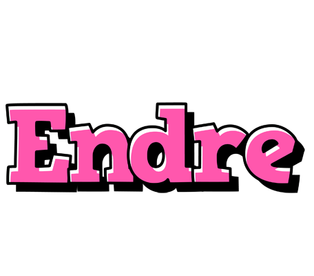 Endre girlish logo