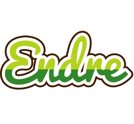 Endre golfing logo
