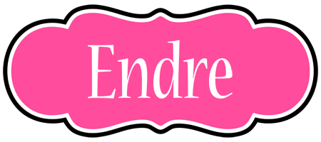 Endre invitation logo