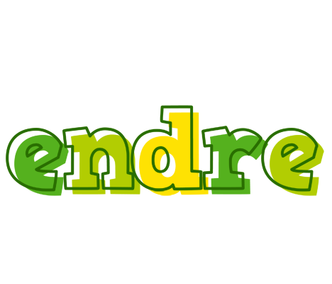 Endre juice logo