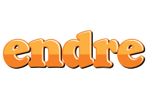 Endre orange logo