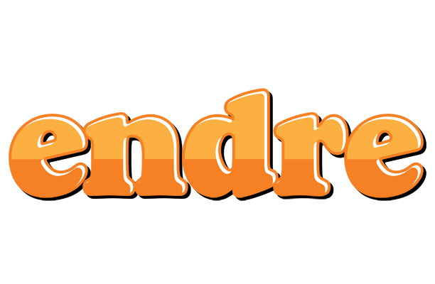 Endre orange logo