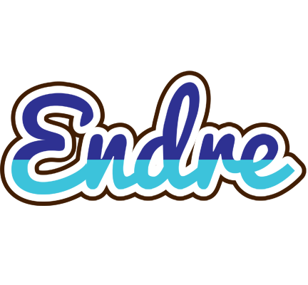 Endre raining logo