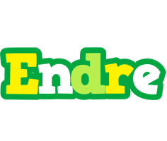 Endre soccer logo