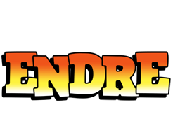 Endre sunset logo